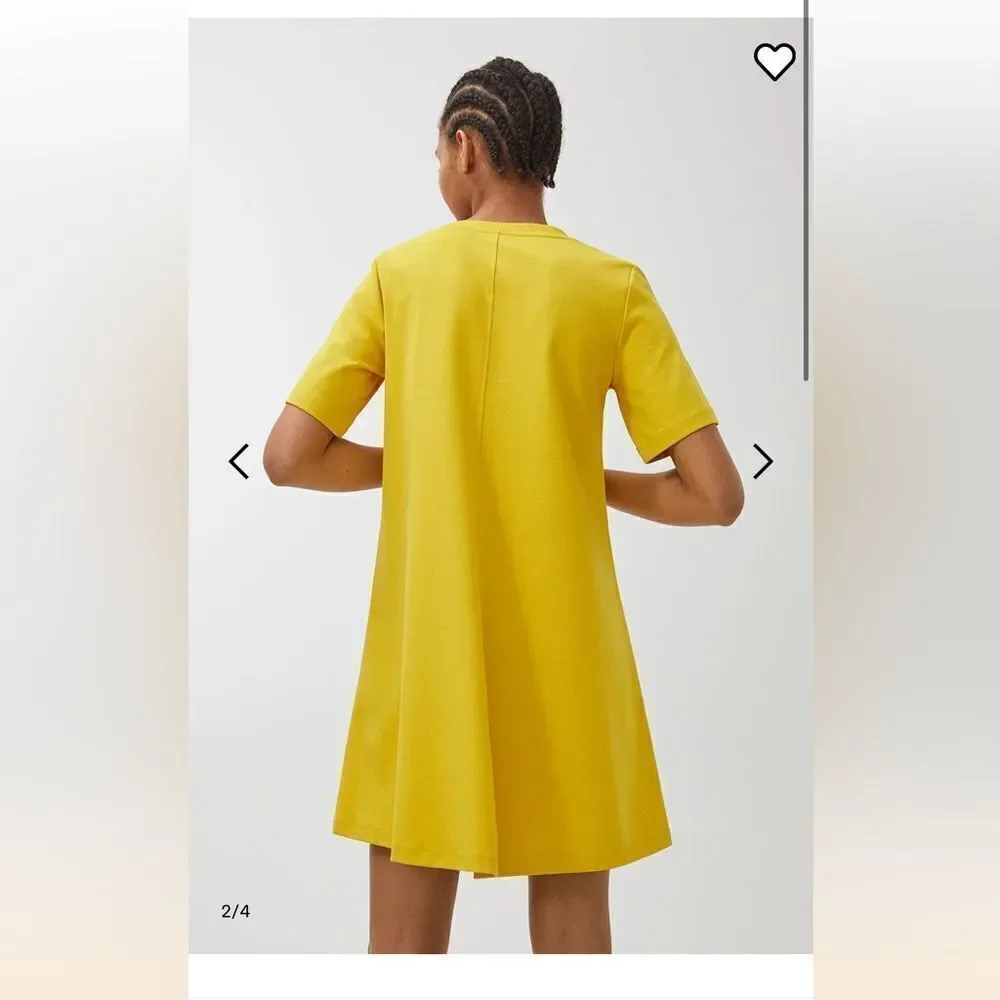Arket Interlock T-Shirt Dress - Picture 3 of 8